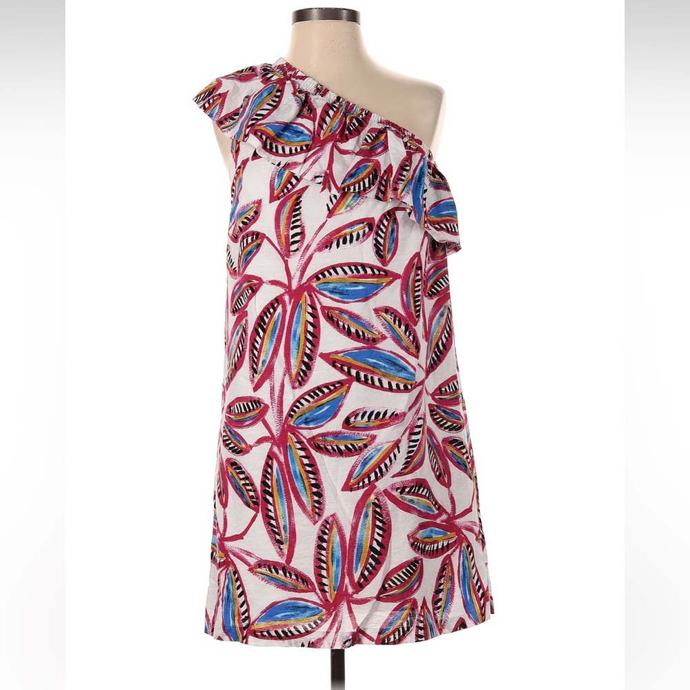 J. Crew Multicolor Smocked Dress